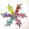 1 Pair Flower Embroidered Patches For Clothes Appliques DIY Sew On Dress
