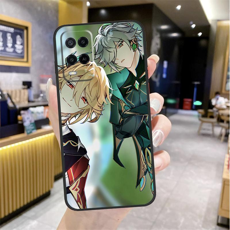 Genshin Impact Alhaitham Kaveh Case For Oppo A5 Pro A15 A17 A57 A77 A60 A80 A40 A18 A38 A58 A78 A98 A96 A76 A16 A94 A74 A54