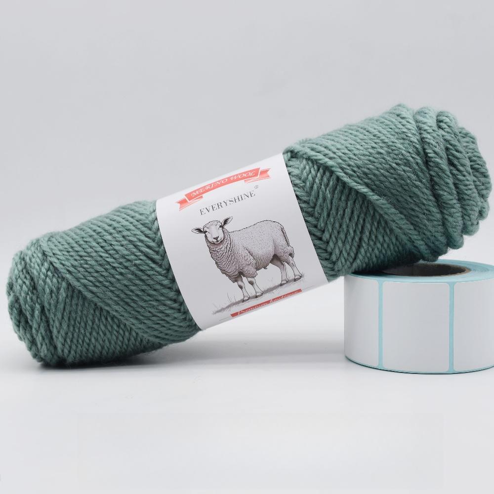 3 balenia hrubej priadze z merino vlny (100g/3.53oz Na klbko) – 110m/120yd Viacfarebná mäkká pletacia a háčkovacia priadza na DIY remeslá Teplé ručne vyrobené potreby