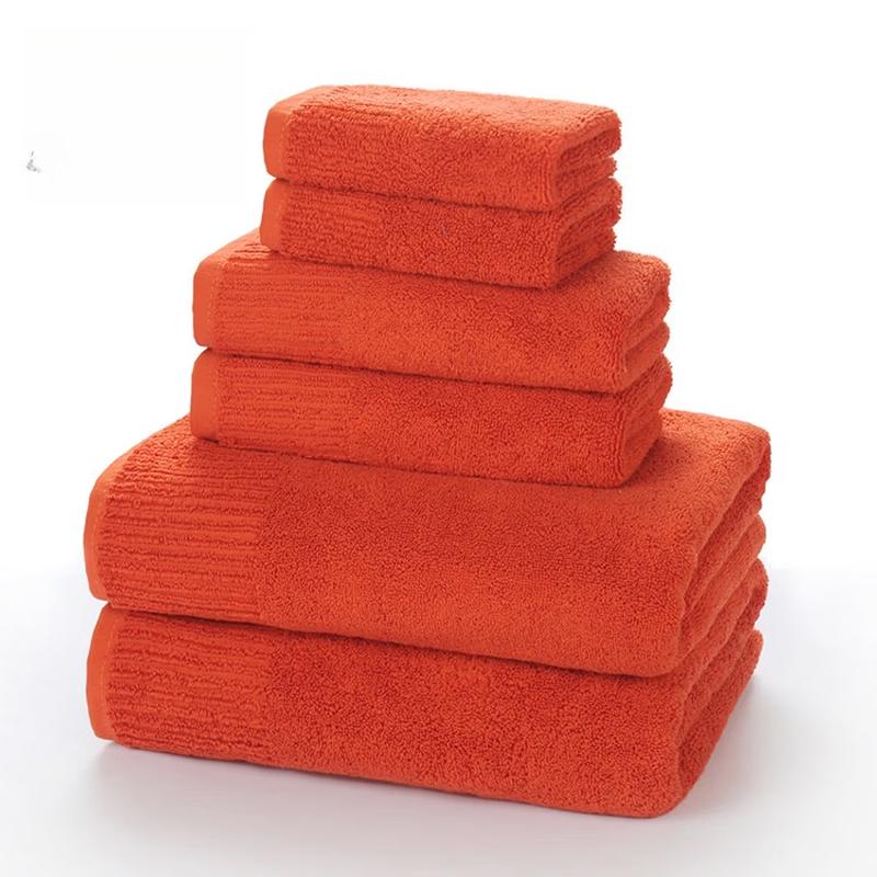 Handun Bean Green 3-Piece Cotton Towel Set