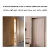Zinc Alloy Door Hinge Folding Invisible Cross Hidden Hinge 180 Degree Adjustable Cabinet Cupboard Door Hinge