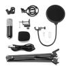 FUNFANG BM800 Professional Condenser Microphone USB Microphone Studio Recording Broadcast Equipment with Arm Stand