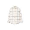 Levis Checkered Button-Up Long Sleeve Shirt Color Block Women Shirts A7183-0001