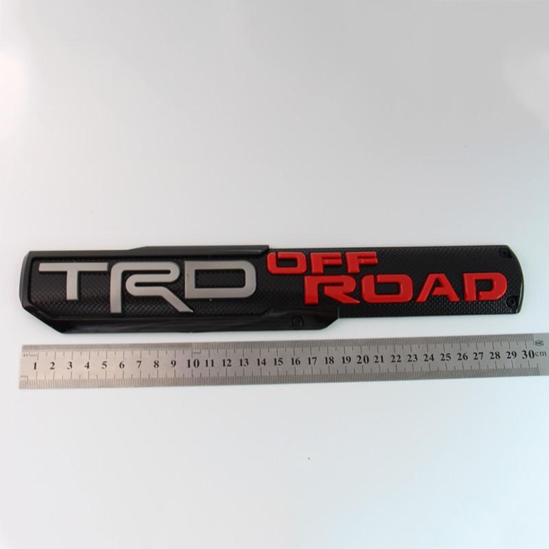 1pcs/set Car Door Fender Side Sticker Emblem Badge Decal TRD Pro Sport Off Road Fit For Tacoma 1998-2019 Racing Car Styling
