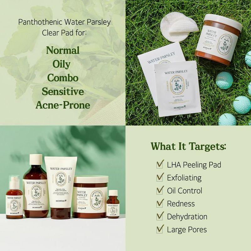 SKINFOOD - Pantothenic Water Parsley Clear Pad
