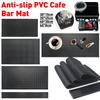 Barmatte Rutschfestes PVC Cafe Barmatten Heim Tassenmatte Wasserdicht Hitzebeständig Langlebig Abtropfend Barservice Verschüttmatte für Heimbar Cafe