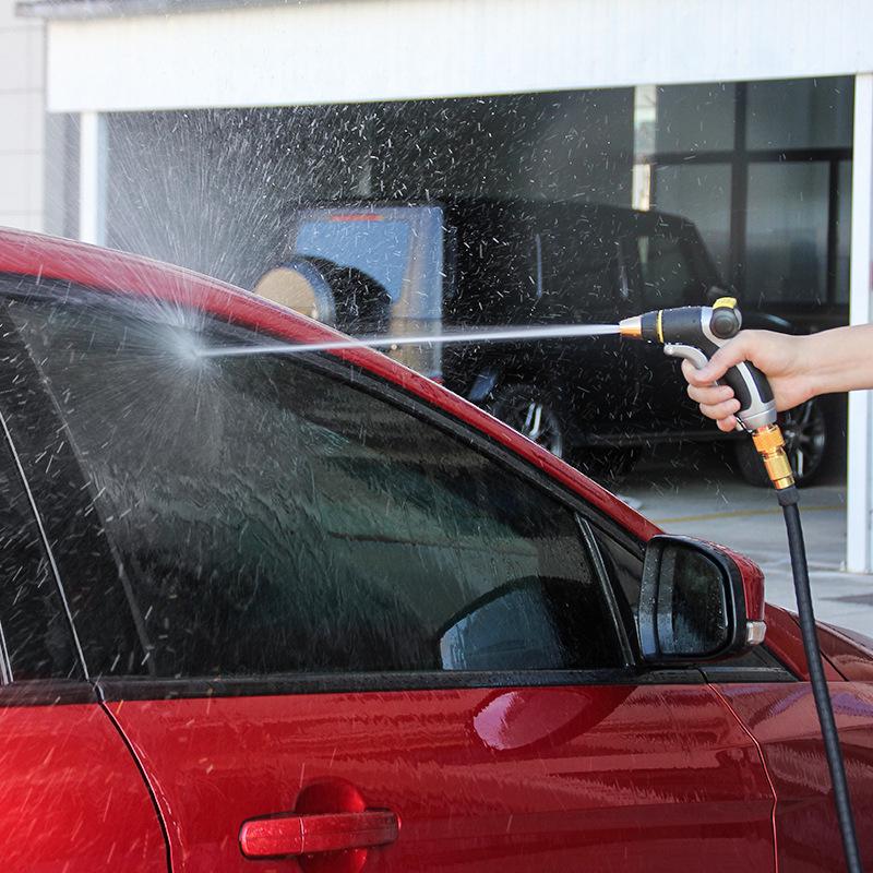 High-Pressure Rubberized Water Gun for Cleaning, Watering, and Car Wash