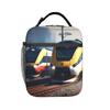 Intercity Train  Insulated Lunch Bag Portable High Speed Rail Train Reusable Thermal Bag Lunch Box Tote Beach  Outdoor Girl Boy