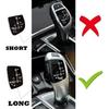 Car Shift Knob Panel Gear Button Cover Emblem M Performance Sticker Compatible with BMW X1 X3 X5 X6 M3 M5 F01 F10 F30 F35 F15 F16 F18 (Standard