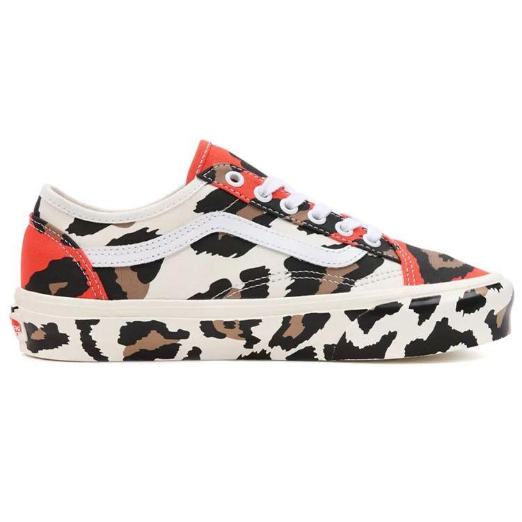 Vans Animal Old Skool Tapered Unisex Black White Red Leopard VN0A54F4B6B