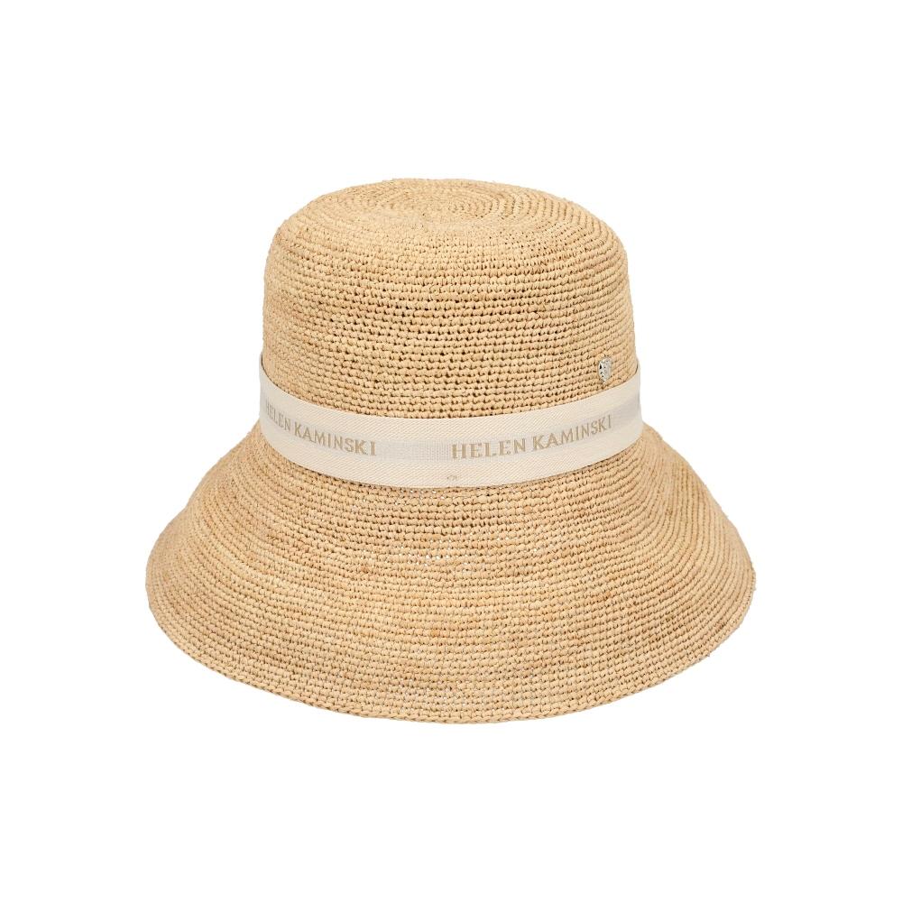 

Helen Kaminski Логотип Нуга Солом яний капелюх-відро Капелюх51952 Nt HAT51952 NT