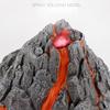 Imitation Volcanic Model Funny Interactive Dinosaur World Sprays Volcanic Model Toy for Children