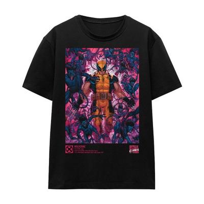 Marvel Unisex Adult X-Men Wolverine Nightcrawler T-Shirt