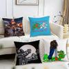 Singer A- Alvaro D-Diaz Coco Cushion Cover Reversible Plush Pillow Cover – For Car, Sofa, Bedroom, Perfect As a Gift.