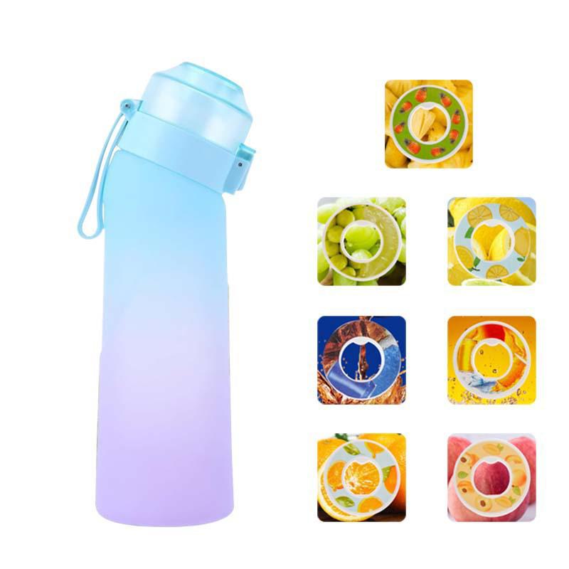 Scented Tritan Straw Water Cup: Creative, Fun, High-End Sports & Fruit-Infused Drinkware