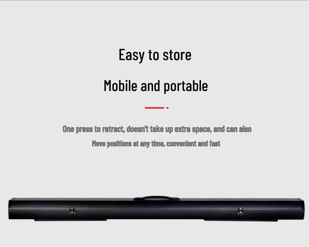 Portable Pull-Down Green Screen: Thick, Liftable, Telescopic Background for Keying and Live Streaming