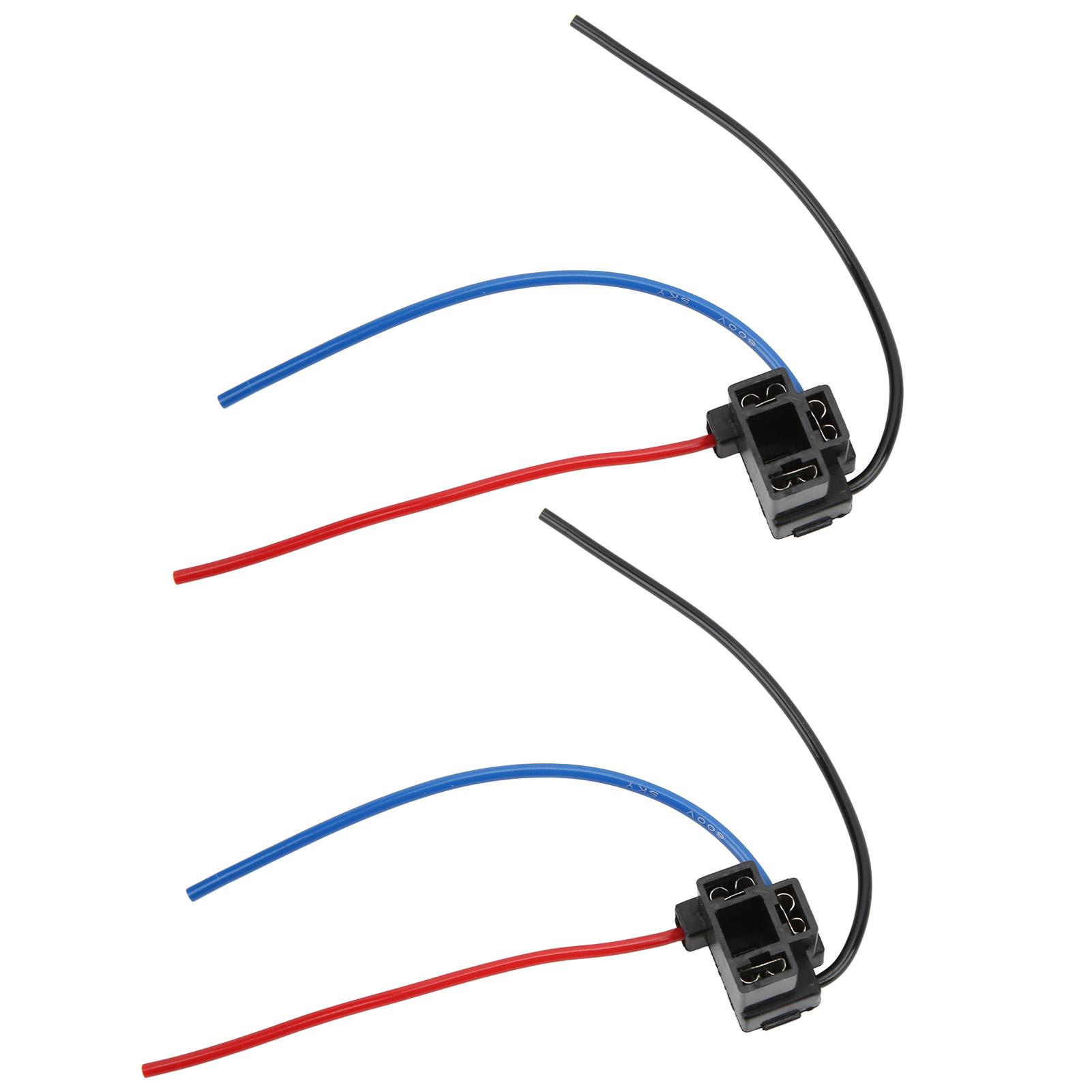 

2 шт. разъемы для фар H4 4 черный жгут проводов для фар с проводом для промышленного оборудования