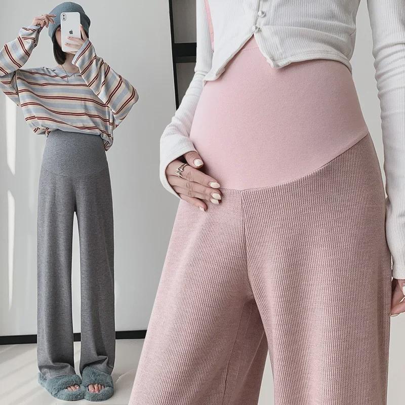 Umstandsweite Hosen für Frühling, Herbst und Winter - Bauchstütze & Freizeitkleidung