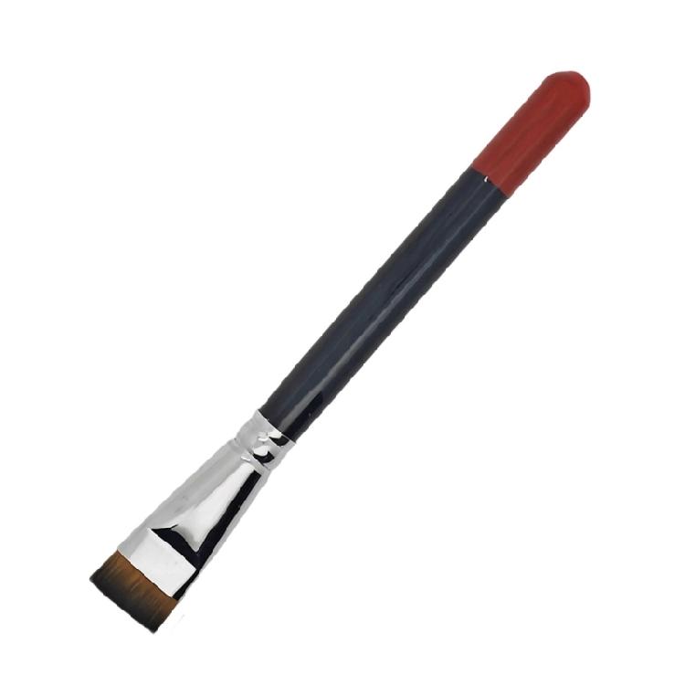 Painting Brushes 4 Piece Set Professional Grade Nylon Hairs Smooth Color Layering Ergonomic Non Slip Handle