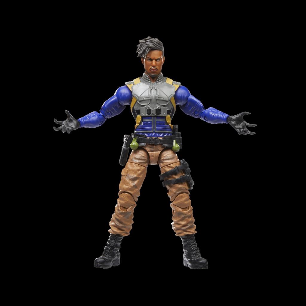 Hasbro Marvel Legends Series MARVEL Erik What 6 Inch Size Action for Ages 4 and Up F7130 Genuine Product Killmonger, If...? (15 Cm) Figure,
