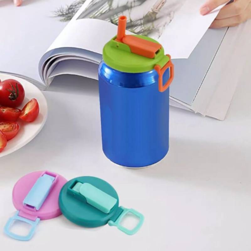 Kunststoff-Limonaden-Dosenabdeckungs-Set Mit Auslaufsicherem Design Für Den Außen- Und Heimgebrauch