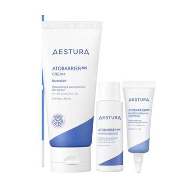 Atobarrier365 Cream Skin Barrier Moisturizing Set 80ml (+Hydro Essence 25ml + Ampoule 7ml)