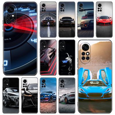 Sport Cool Auto Telefon Fall Für Huawei Honor 60 50 SE 30S Mate 30 20 10 Lite 40 Nova 9 8 pro Y60 8i 7i 7SE 5T Premium Schwarz Abdeckung