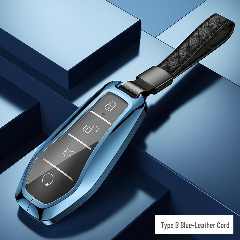BYD Aluminum Alloy Car Key Case - Qin, Pro, Song, Tang, Han Metal Key Shell