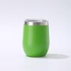 12oz Insulated Eggshell Stainless Steel Wine Glass (U-Shaped, Large Belly)