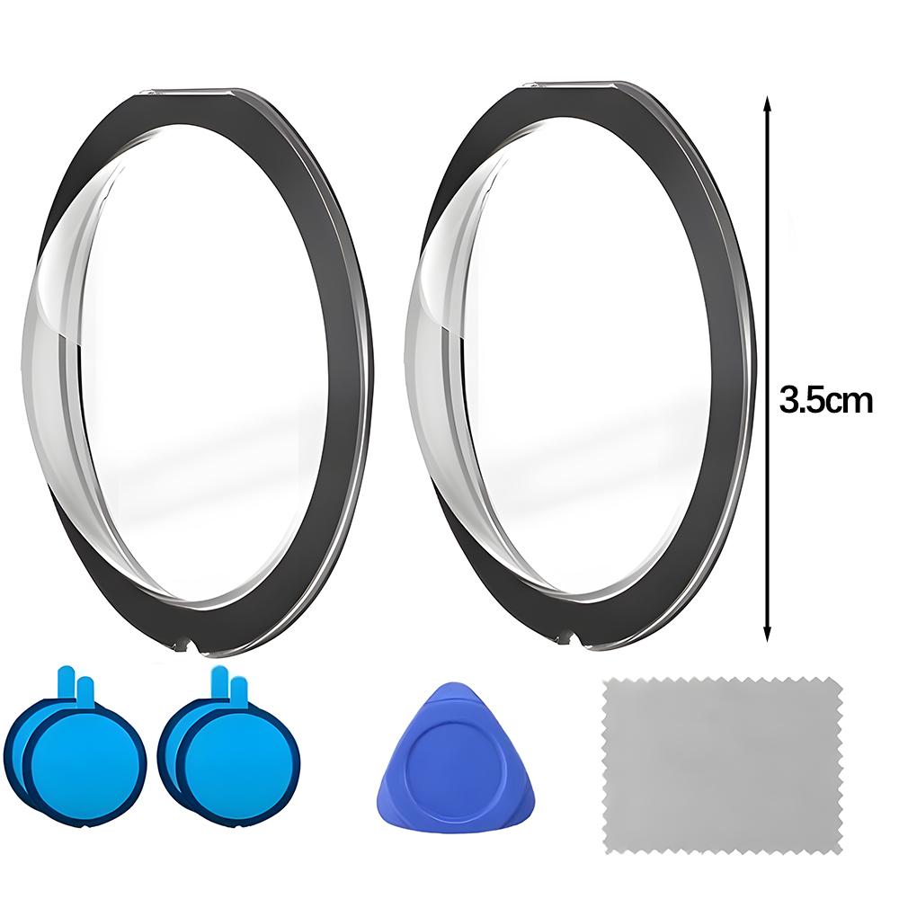 For Insta360 X3 Tempered Glass Screen Protectors HD Clear Lens Films for Insta 360 X3 Camera Full Coverage Protective Films