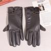 Winter Women Keep Warm Touch Screen Plus Fleece Gloves Elegant Fashion Personality Soft Drive Cycling