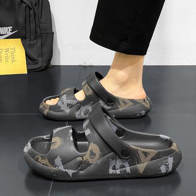 Fashion Men Slippers 2025 New Summer EVA Soft-soled Platform Slides Sandals Indoor Outdoor Walking Beach Shoes Flip Flops Mens Shoes