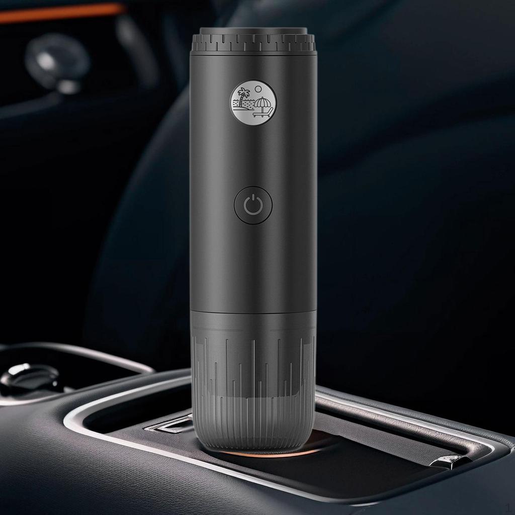 Electric Espresso Machine Car Coffee Maker Mini Self Heating Portable Handheld, for