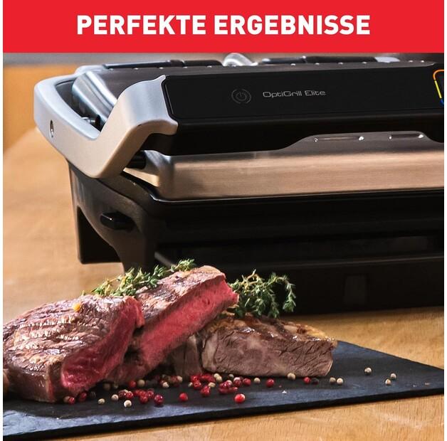 Контактный гриль Tefal GC750D OptiGrill Elite