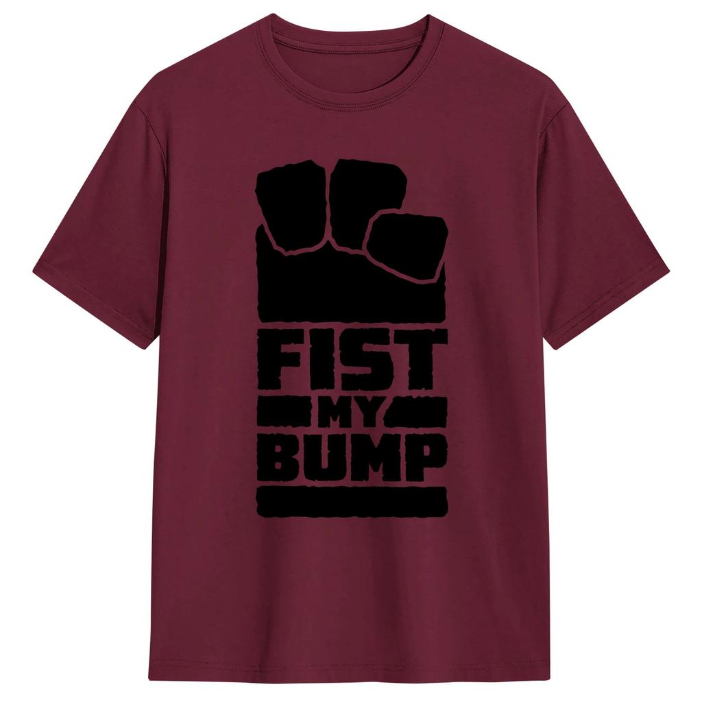Project Hail Mary Fist My Bump T Shirt Adult Vintage T Shirts Beach Round Neck Trendy Cool Tees Design Oversize Clothing