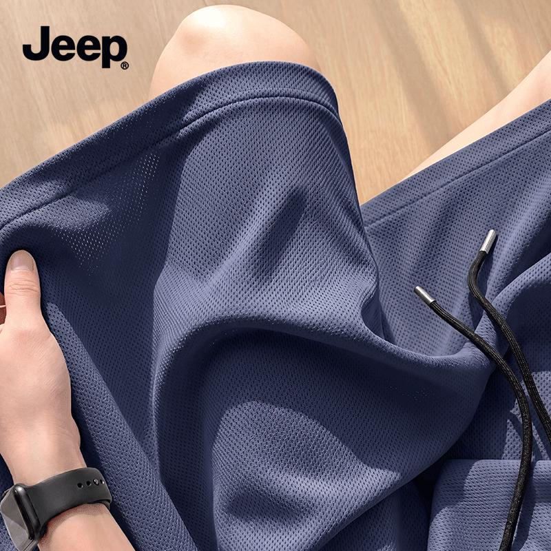 JEEP Men s Quick-Dry Breathable Mesh Sport Shorts 3XL