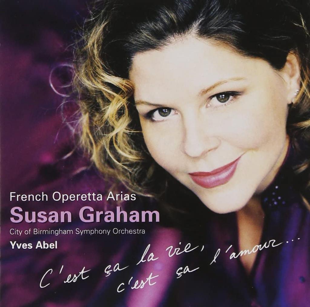 CD SUSAN GRAHAM, CITY OF BIRMINGHAM SY - French Operetta Arias (C'est ?a La  0927421062 ERATO 2002 Germany Classical Used