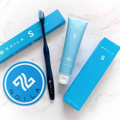 2-Pack [Official] Authentic ADA Certified Toothpaste NOILA-S | Silver Ion for Bad Breath and Bacteria Control | 98% Naturally Originated, Low-Abrasive