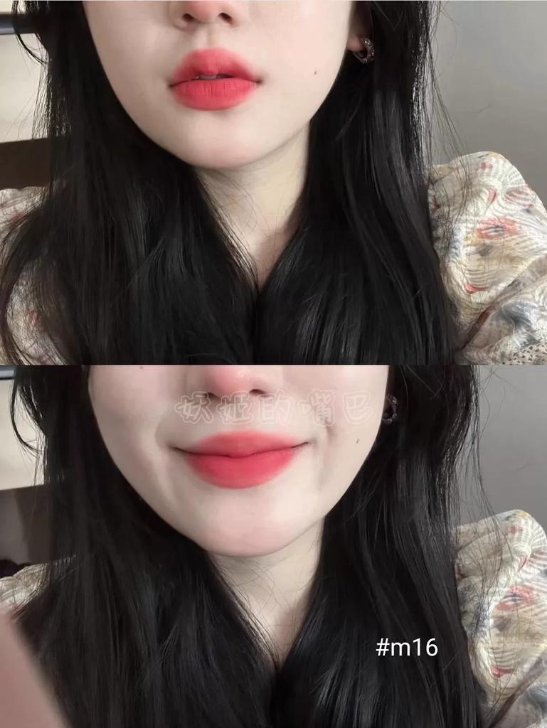 Sweet Milk Peach Powder! Akf Lip Mud M17 Fig Roasted Milk Low Saturation Natural Look Lipstick Lip Gloss