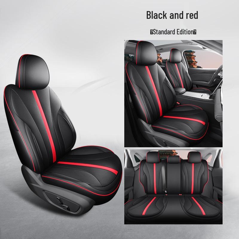 New Model Universal Full-Leather Car Seat Cushion Set for Xingrui L - Fits Five-Seaters, Suitable for All Seasons