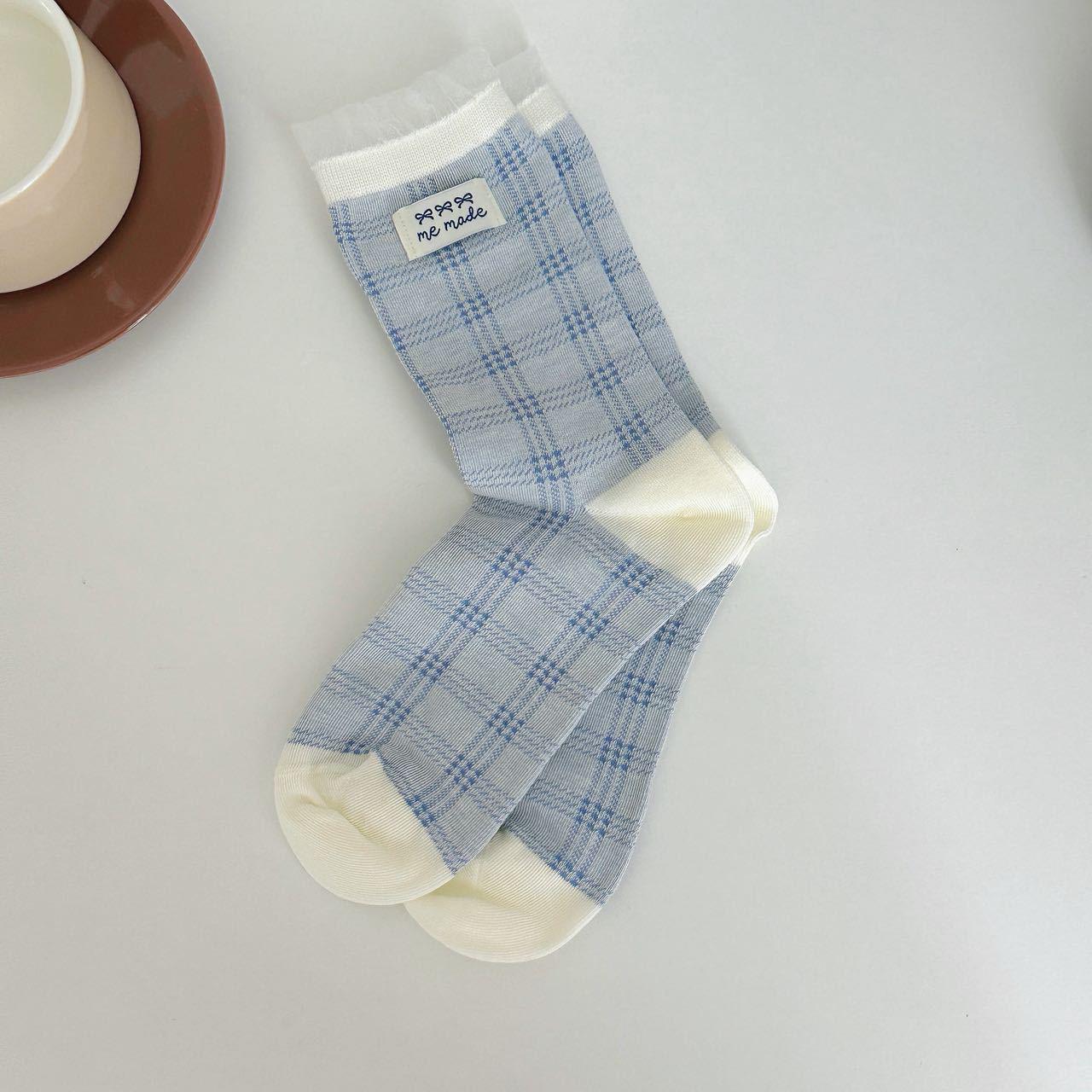 

Women s Academy Style Mid-Calf Cotton Socks - Breathable, Sweat-Wicking, Soft, and Skin-Friendly. One Size
