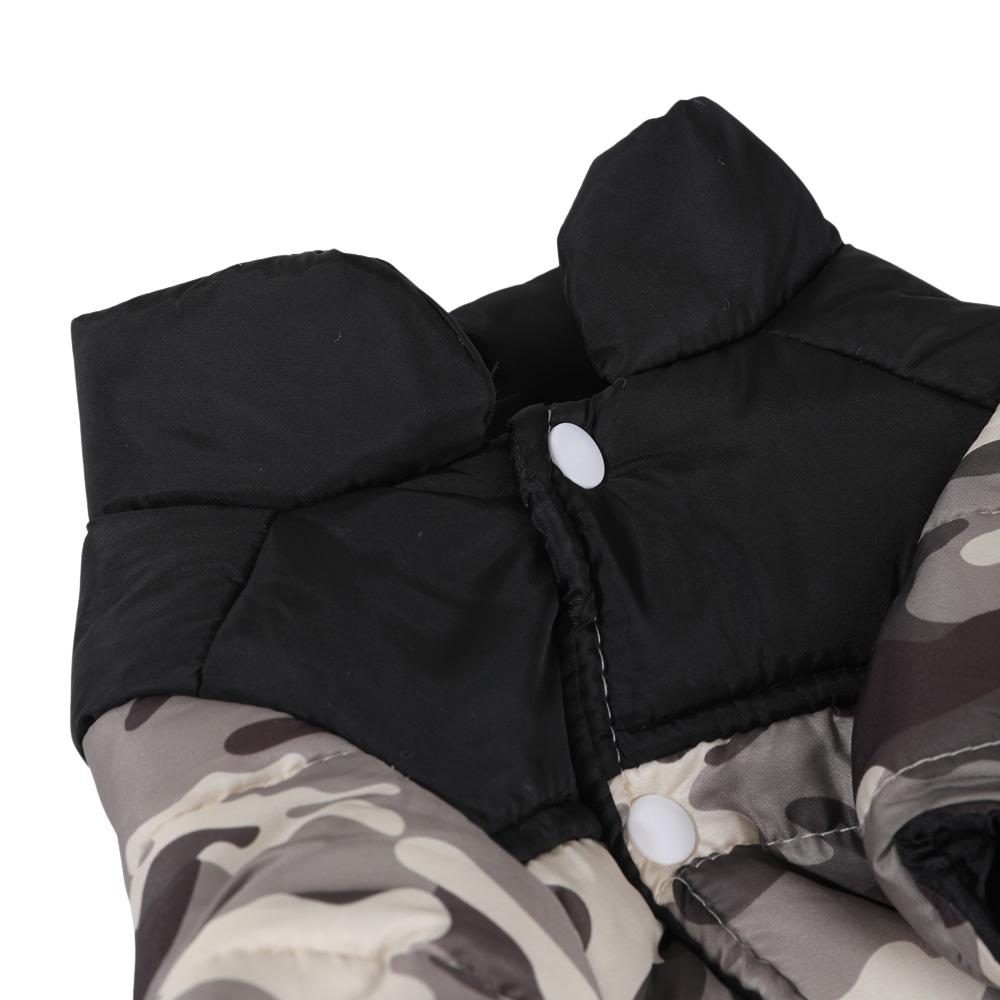 Warm Dog Jacket Winter Puppy Camouflage Clothes For Small Medium Dogs Windproof With D-ring Pet Coat Chihuahua Yorkshire Costume