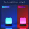 Rechargeable Portable 7-Color Night Light for Bedroom and Camping