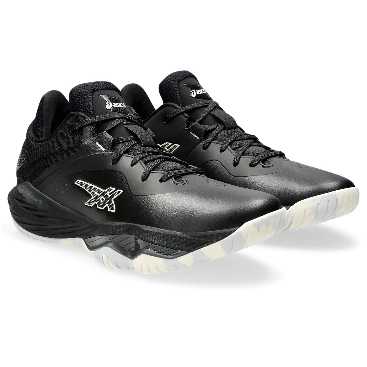 

ASICS Basketball Shoes NOVA SURGE LOW 1061A043 Unisex Black/Birch 26.5