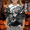 Kids Halloween 3/4 Sleeve T-Shirt for Boys and Girls