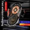 Car Wireless Charger Auto Air Vent Car Mount Phone Holder For iPhone Samsung Xiaomi Infrared Induction 15W Fast Charging Station