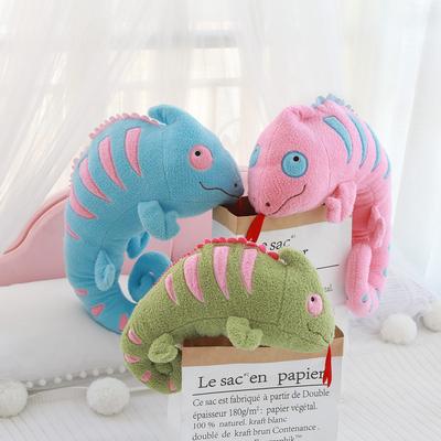 Peluche simulato camaleonte lucertola bambola ciondolo bambola decorazione casa bambola di pezza regalo di compleanno