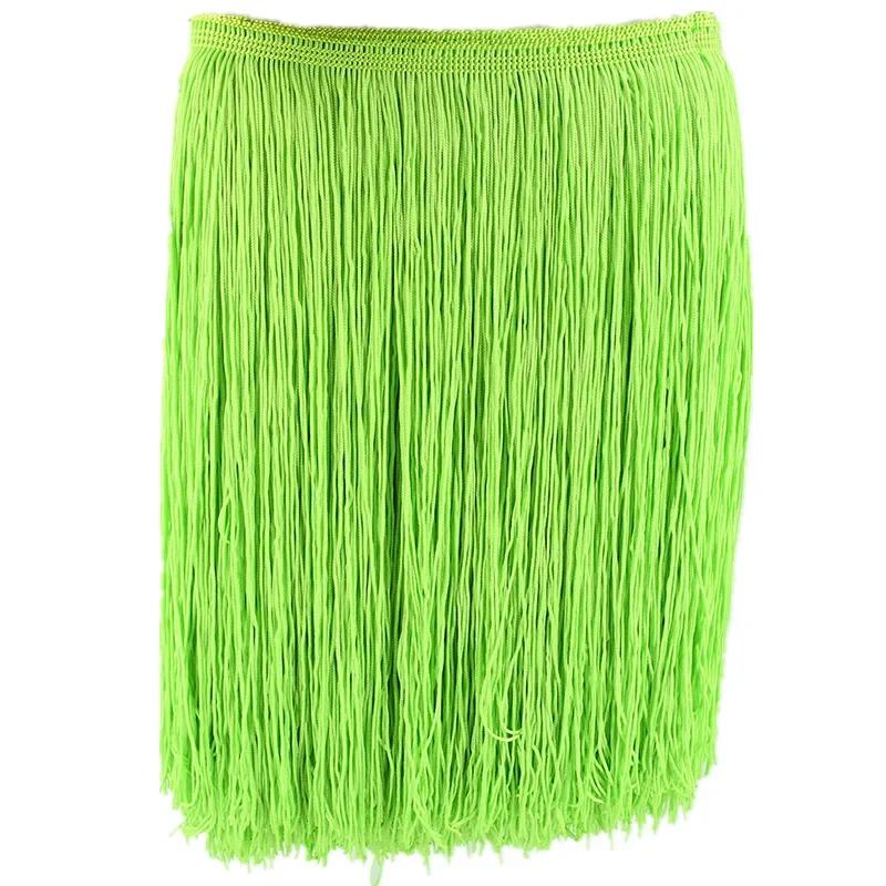 10yard/lot 15cm/20cm/30cm Polyester Tassel Lace Fringe Trimming Latin Dance Clothing Accessories DIY Curtain Decoration JK142