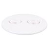 Deck Hatch Round Shape Nylon Easy Disassembly Marine Deck Access Hatch Replacement for Yacht