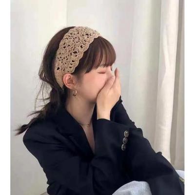 Women's Ethnic Knitted Hairband Daily Point Headband Accessory